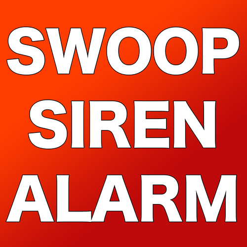 Swoop Siren Alarm Cover Art Blurred Background