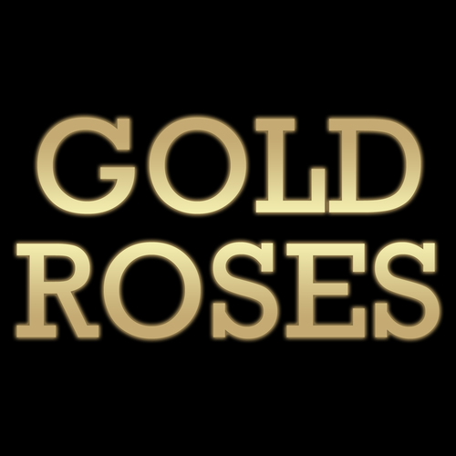 Gold Roses (Marimba Cover) Cover Art Blurred Background