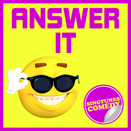 Answer It Cover Art Blurred Background
