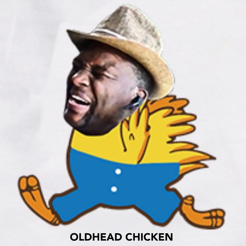 Oldhead Chicken Cover Art Blurred Background