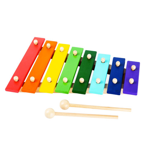 Cartoon Xylophone Notification Cover Art Blurred Background