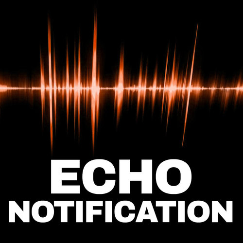 Echo Notification Cover Art Blurred Background