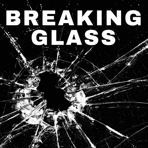 Breaking Glass Notification Cover Art Blurred Background