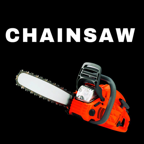 Chainsaw Cover Art Blurred Background