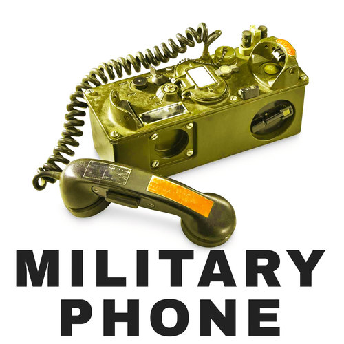 Military Phone Cover Art Blurred Background