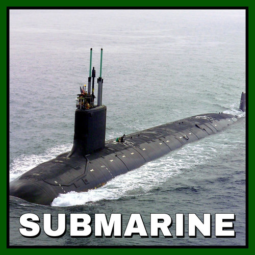 Submarine Sonar Pulse Cover Art Blurred Background