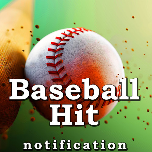 Baseball Hit (Notification) Cover Art Blurred Background