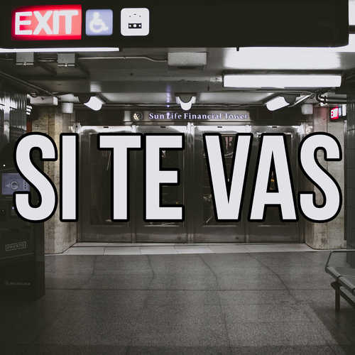 Si Te Vas (Marimba Cover) Cover Art Blurred Background