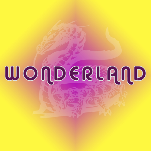 Wonderland (Marimba Cover) Cover Art Blurred Background
