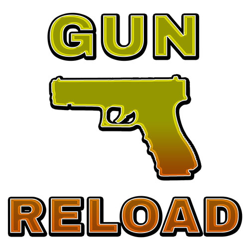 Gun Reload Cover Art Blurred Background