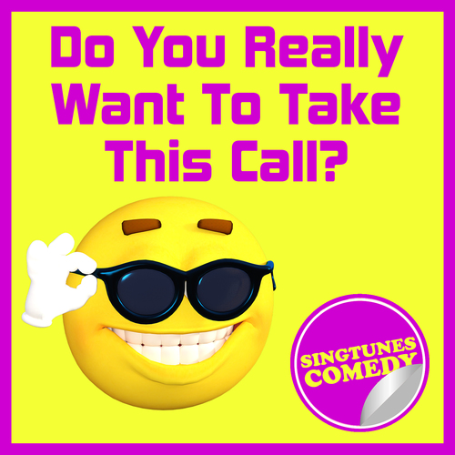 Do You Really Want to Take This Call? Cover Art Blurred Background
