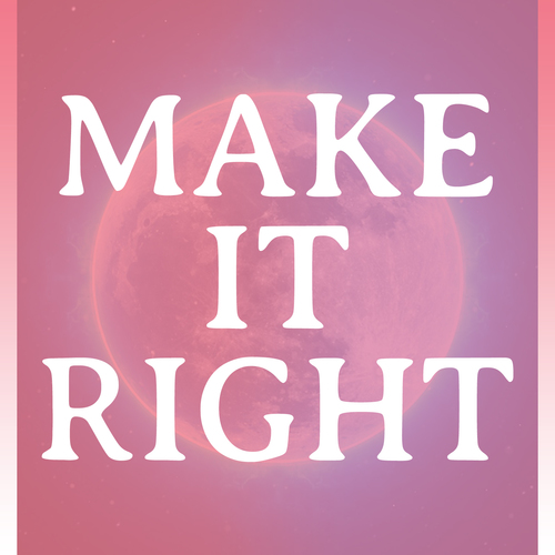Make It Right (Clean Marimba Cover) Cover Art Blurred Background