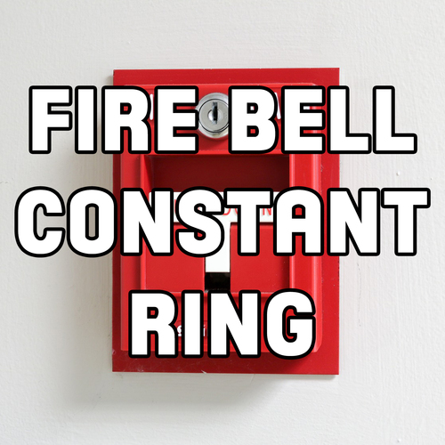 Fire Bell Constant Ring Cover Art Blurred Background