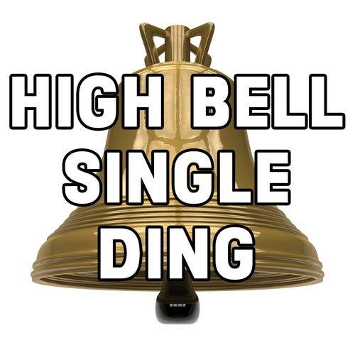 High Bell Single Ding Cover Art Blurred Background