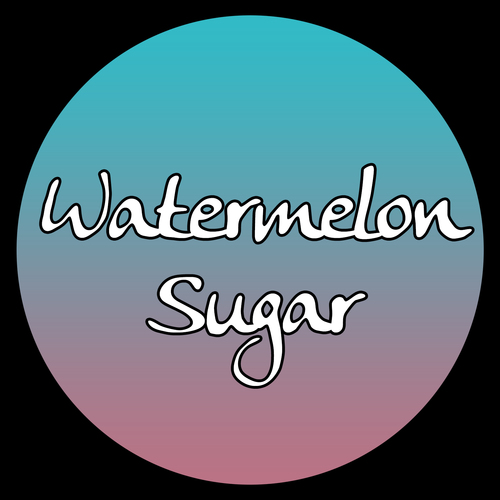 Watermelon Sugar (Marimba Cover Tuune) Cover Art Blurred Background