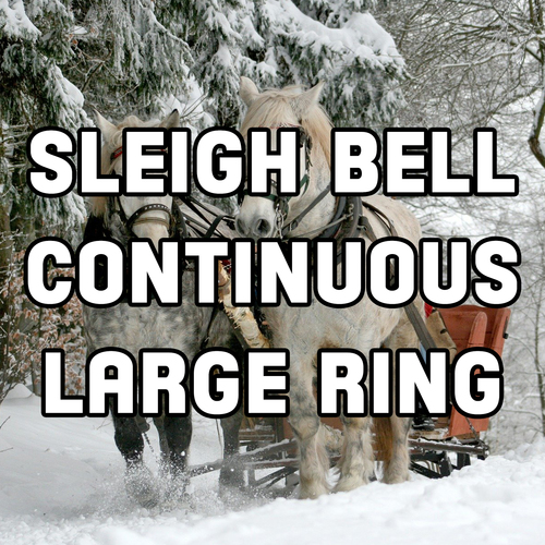 Sleigh Bell Large Continuous Ring Cover Art Blurred Background