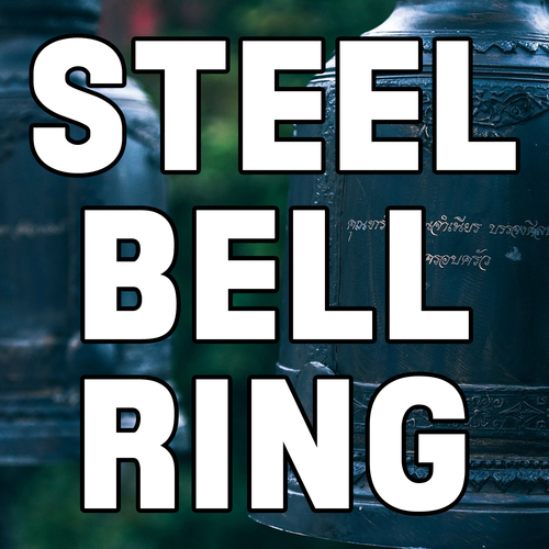 Steel Bell Ring Cover Art Blurred Background