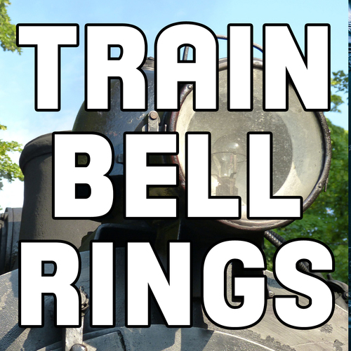Train Bell Rings Cover Art Blurred Background