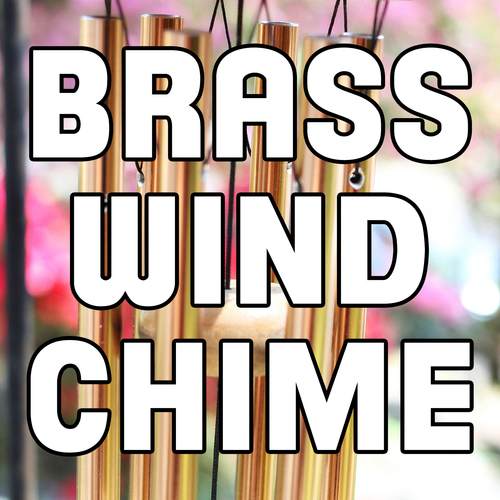 Brass Wind Chime Cover Art Blurred Background