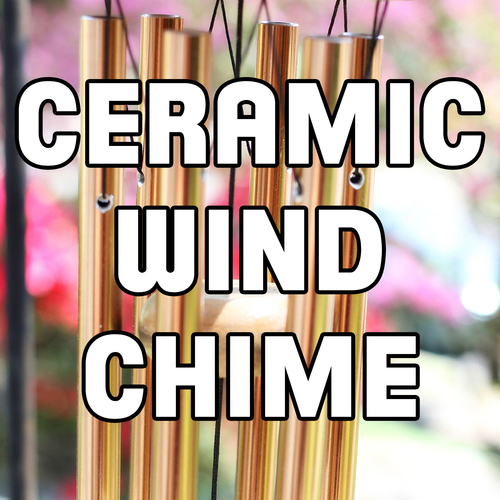 Ceramic Wind Chime Cover Art Blurred Background