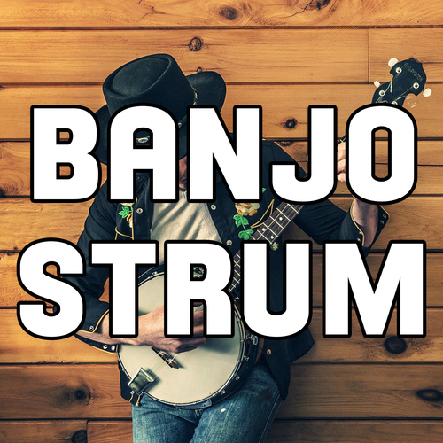 Banjo Strum Cover Art Blurred Background
