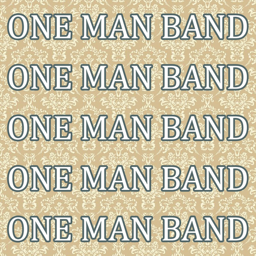 One Man Band (Marimba Cover Tuune) Cover Art Blurred Background