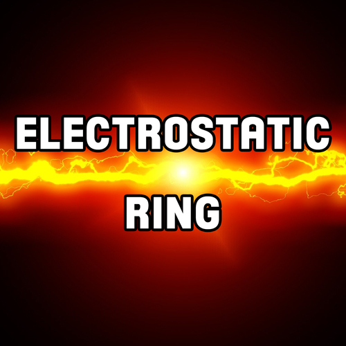 Electrostatic Ring Cover Art Blurred Background