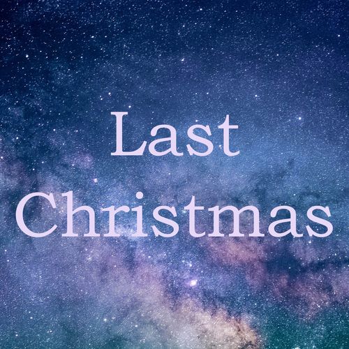 Last Christmas (Instrumental Cover Tuune) Cover Art Blurred Background