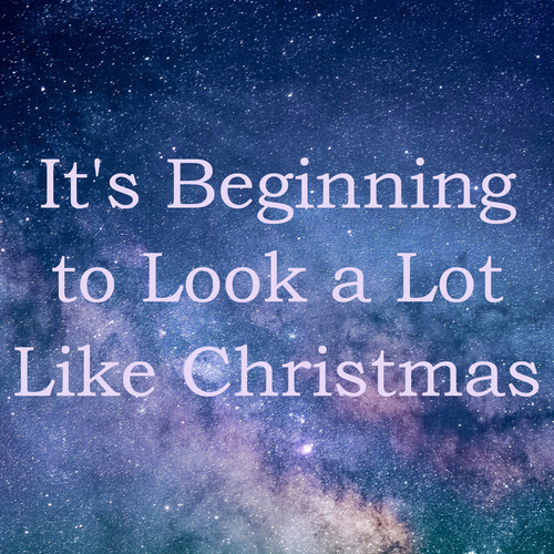 It's Beginning to Look a Lot Like Christmas (Instrumental Cover Tuune) Cover Art Blurred Background