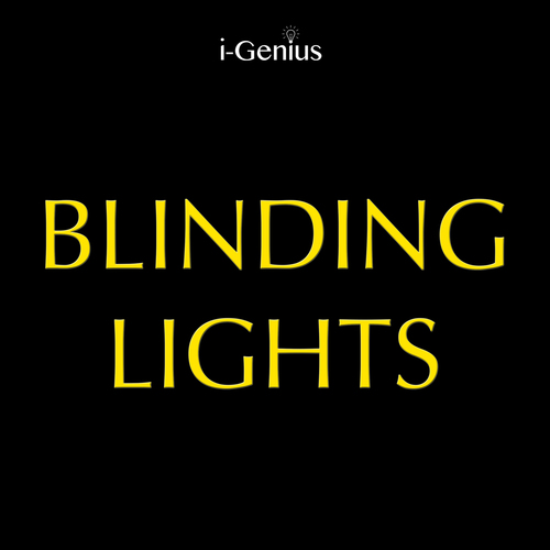 Blinding Lights (Instrumental Cover) Cover Art Blurred Background