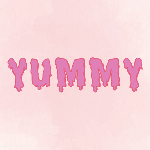 Yummy (Marimba Cover Tuune) Cover Art Blurred Background