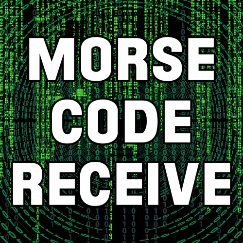 Morse Code Receive Cover Art Blurred Background