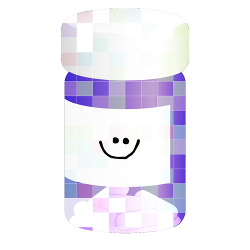Serotonin Cover Art Blurred Background