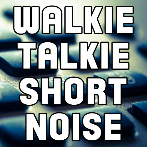 Walkie Talkie Short Noise Cover Art Blurred Background