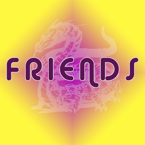 Friends (Marimba Remix) [Cover] Cover Art Blurred Background