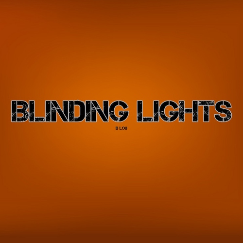 Blinding Lights (Instrumental Remix) [Cover] Cover Art Blurred Background