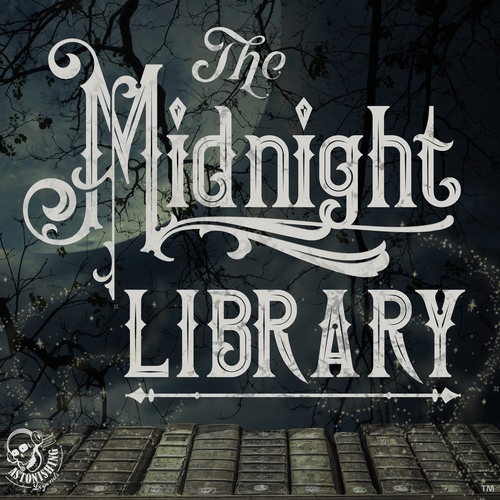 The Midnight Library Theme Cover Art Blurred Background