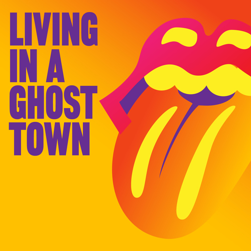 Living in a Ghost Town (Marimba Remix) [Cover] Cover Art Blurred Background