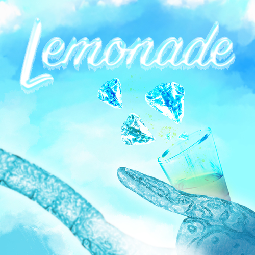 Lemonade (Marimba Remix) [Cover] Cover Art Blurred Background