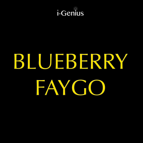 Blueberry Faygo (Instrumental Cover) Cover Art Blurred Background