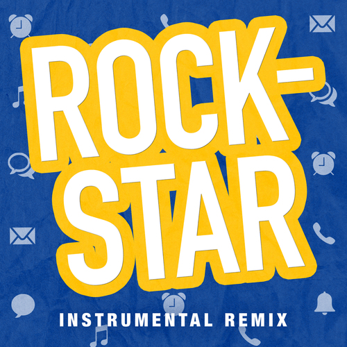 ROCKSTAR (Instrumental Remix) [Cover] Cover Art Blurred Background