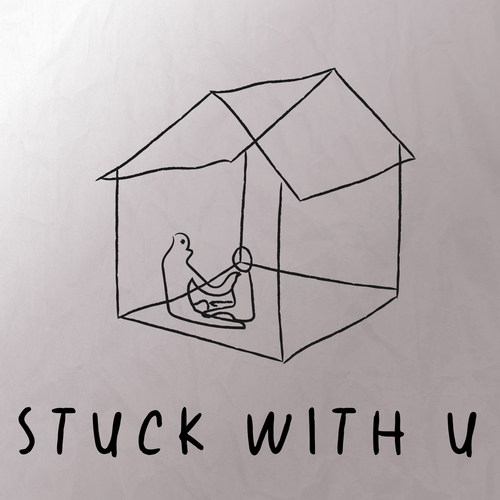 Stuck with U (Marimba Remix) [Cover] Cover Art Blurred Background