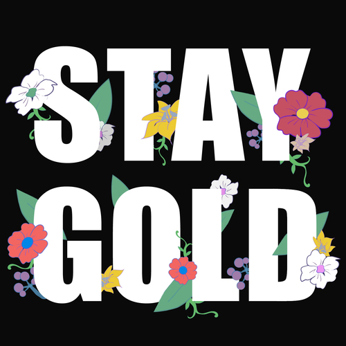 Stay Gold (Marimba Remix) [Cover] Cover Art Blurred Background