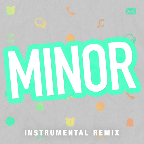 Minor (Instrumental Remix) [Cover] Cover Art Blurred Background