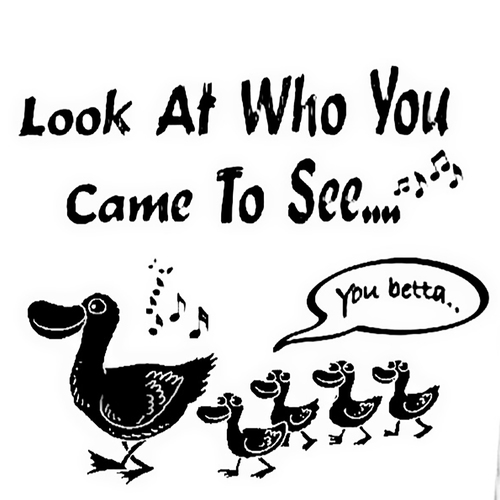 Look at Who You Came to See Cover Art Blurred Background