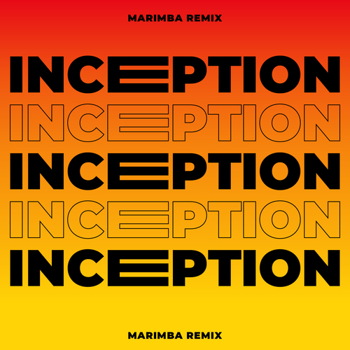 INCEPTION (Marimba Remix) [Cover] Cover Art Blurred Background