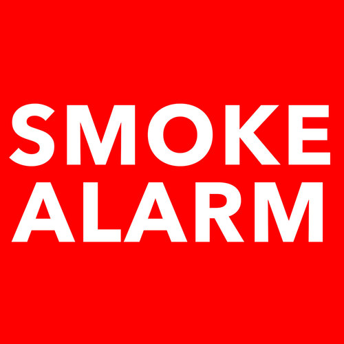Smoke Alarm Cover Art Blurred Background
