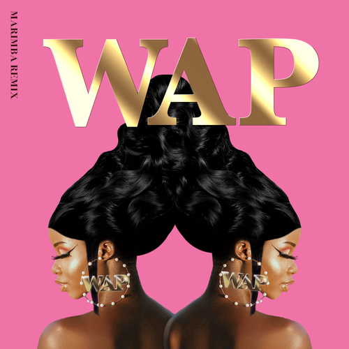 WAP (Marimba Remix) [Cover] Cover Art Blurred Background