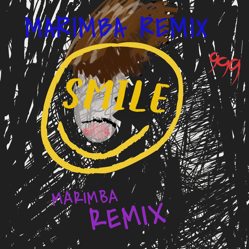 Smile (Marimba Remix) [Cover] Cover Art Blurred Background