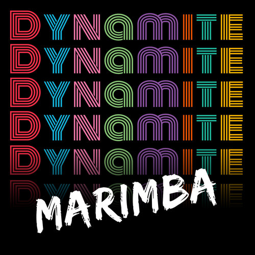 Dynamite (Marimba Remix) [Cover] Cover Art Blurred Background